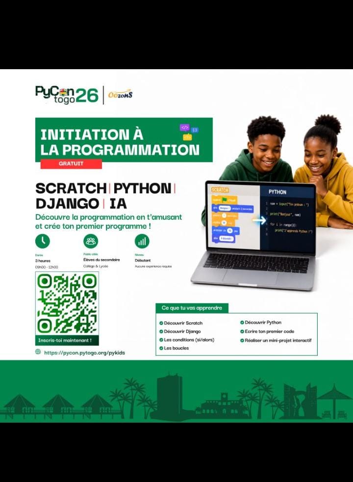 Initiation à la programmation - Scratch, Python, Django, IA