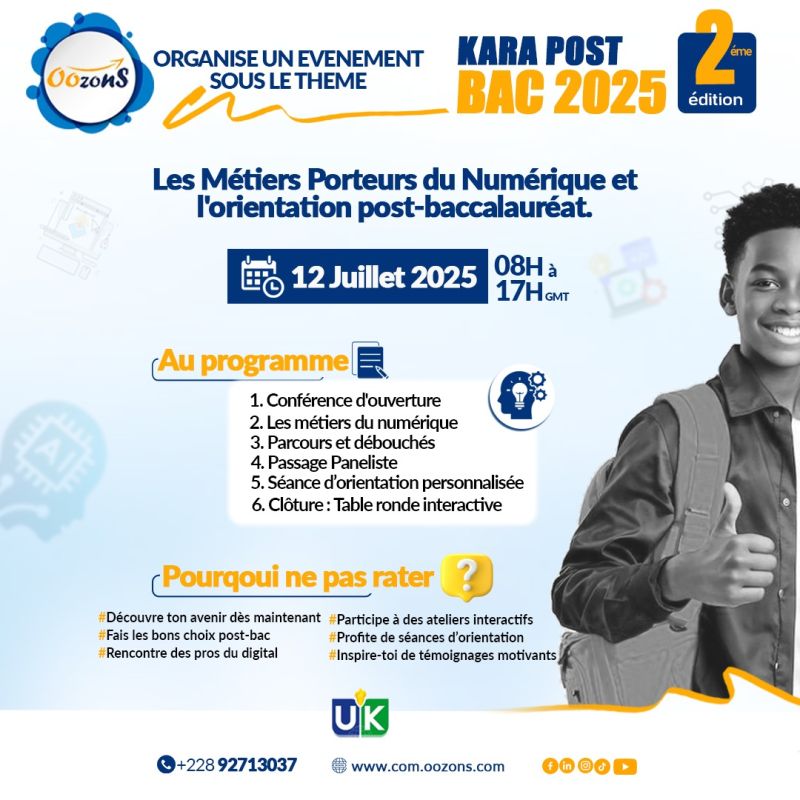 Orientation poste baccalauréat