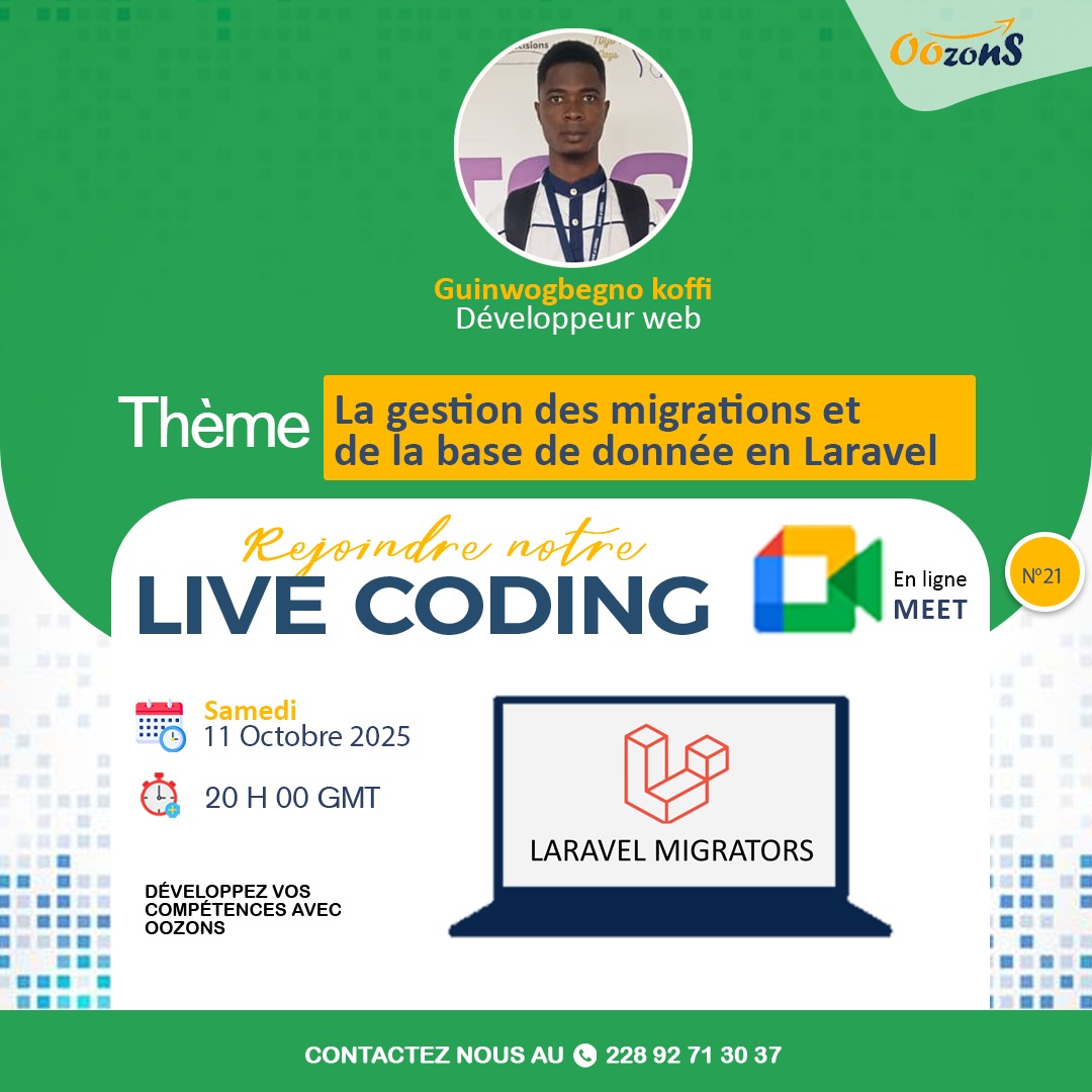 la gestion des migrations et de la base de donnée en Laravel