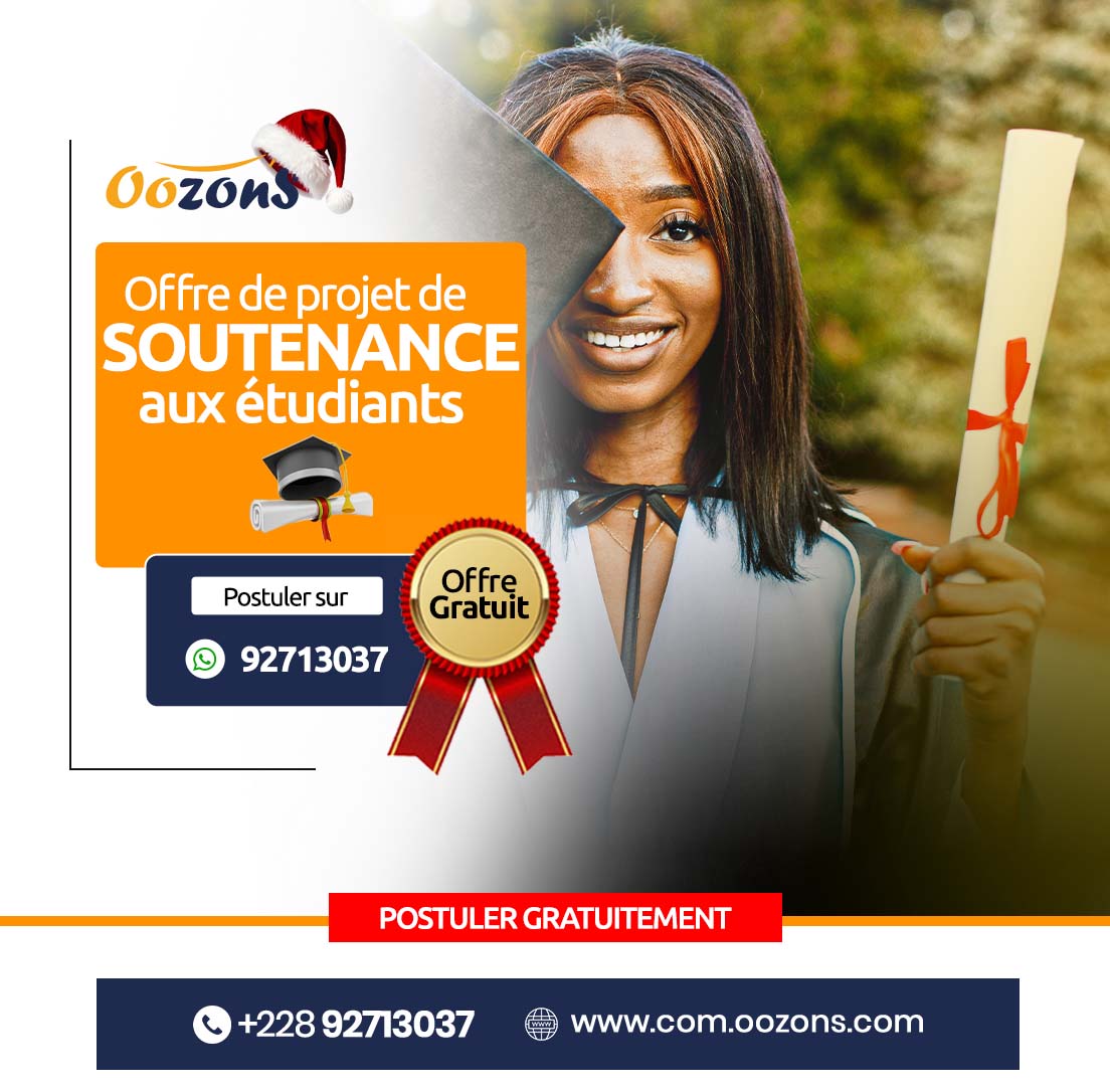 Soutenance Gratuite – Oozons Vous Accompagne jusqu'au Jour J